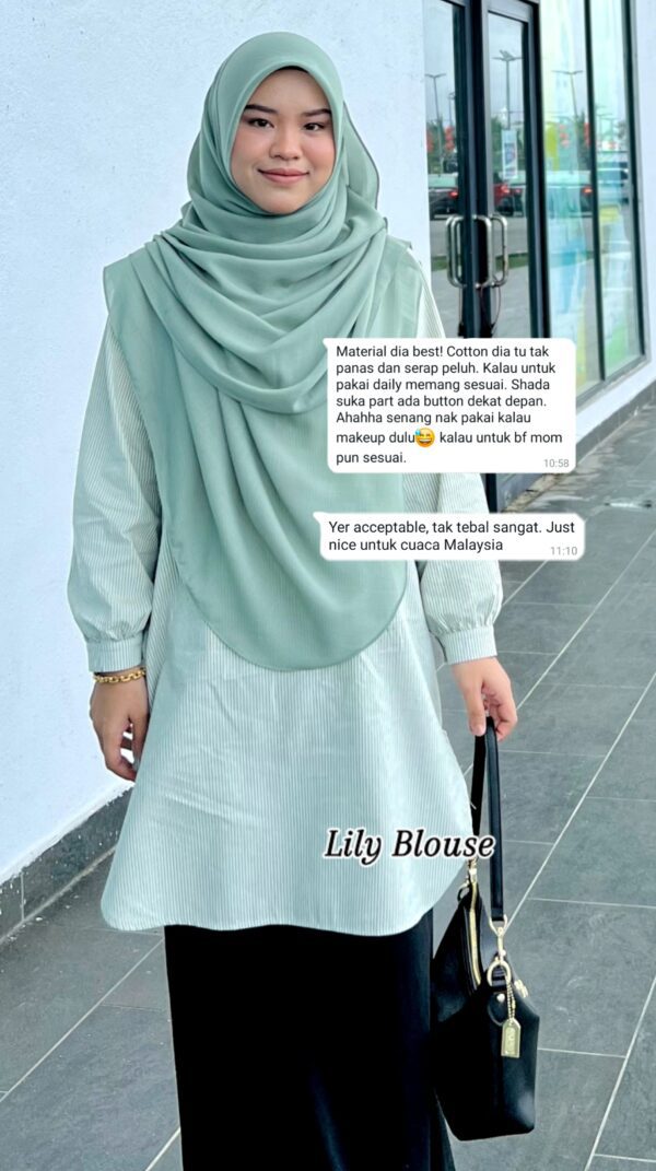 LILY BLOUSE <br> (Rm59-Rm45) - Image 4